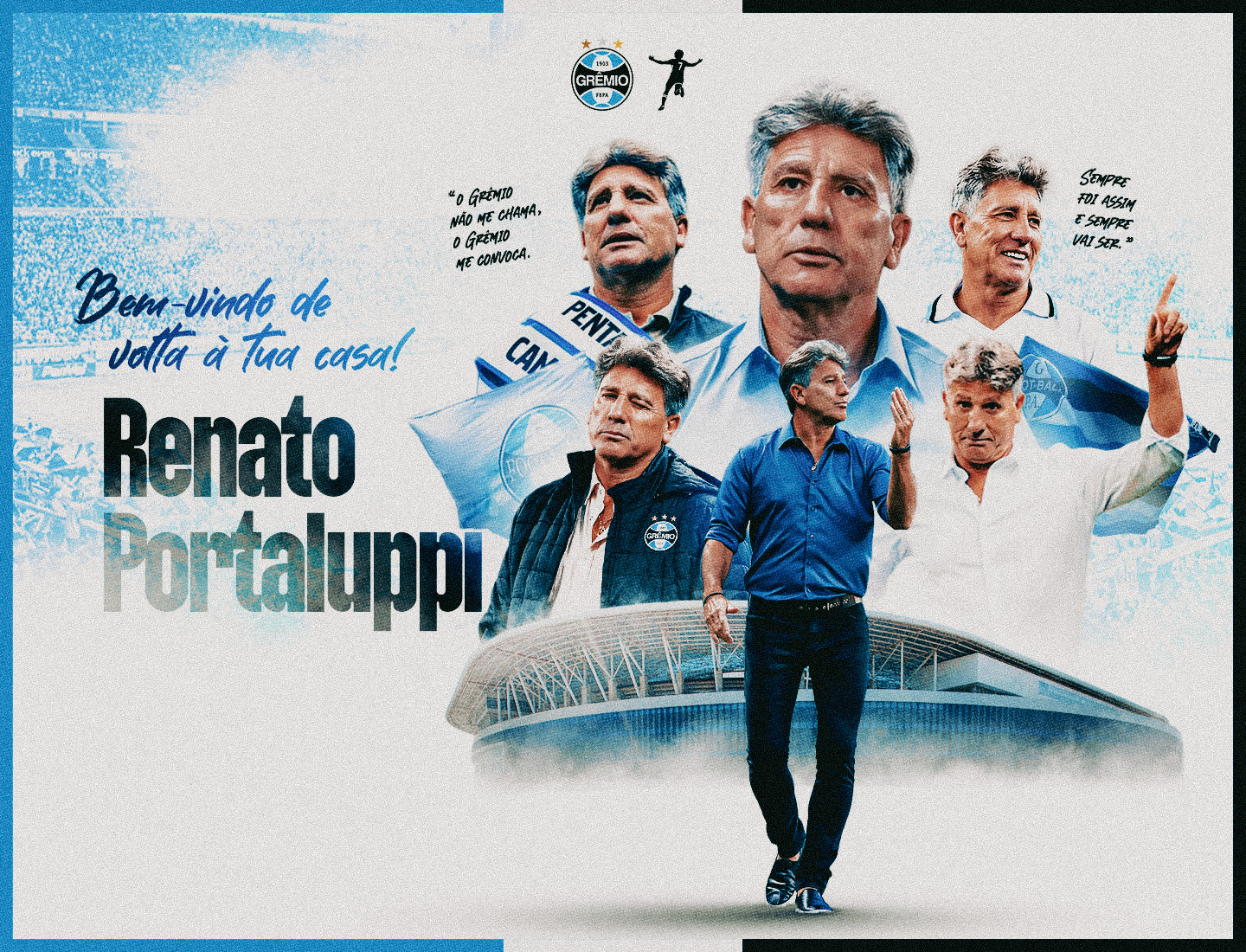 Renato Portaluppi é o novo técnico do Grêmio