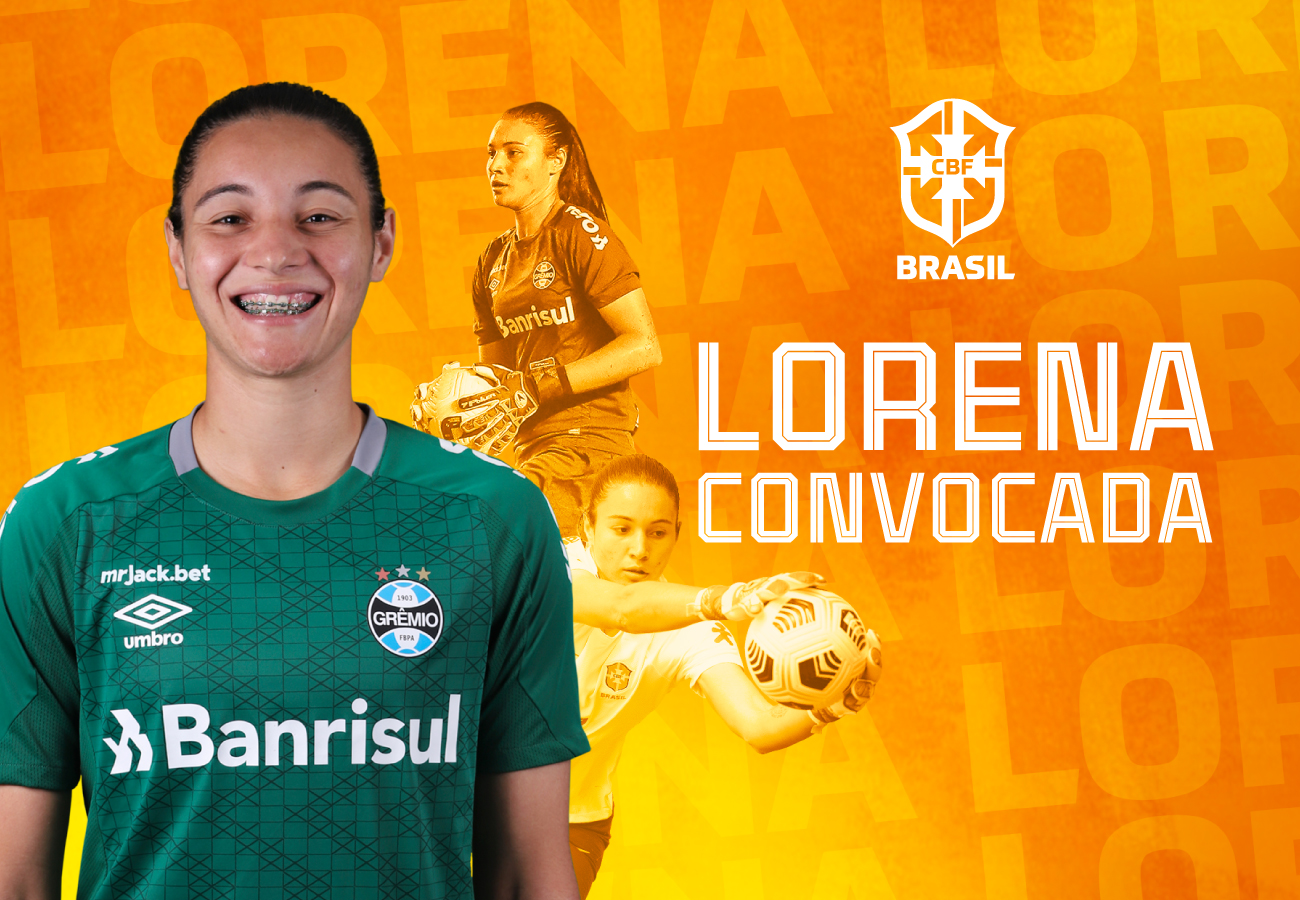 Goleira Lorena é convocada para Seleção Brasileira