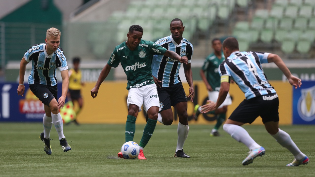 Sub-20 joga bem, mas empata com Palmeiras pelo Brasileirão