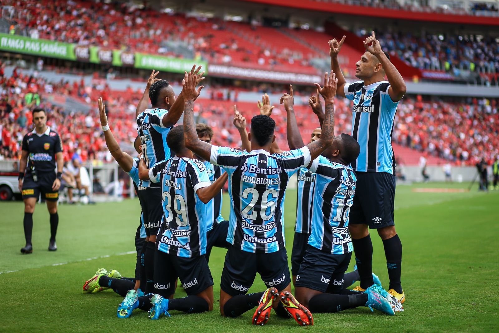 Qual foi o resultado do Grêmio hoje no jogo?