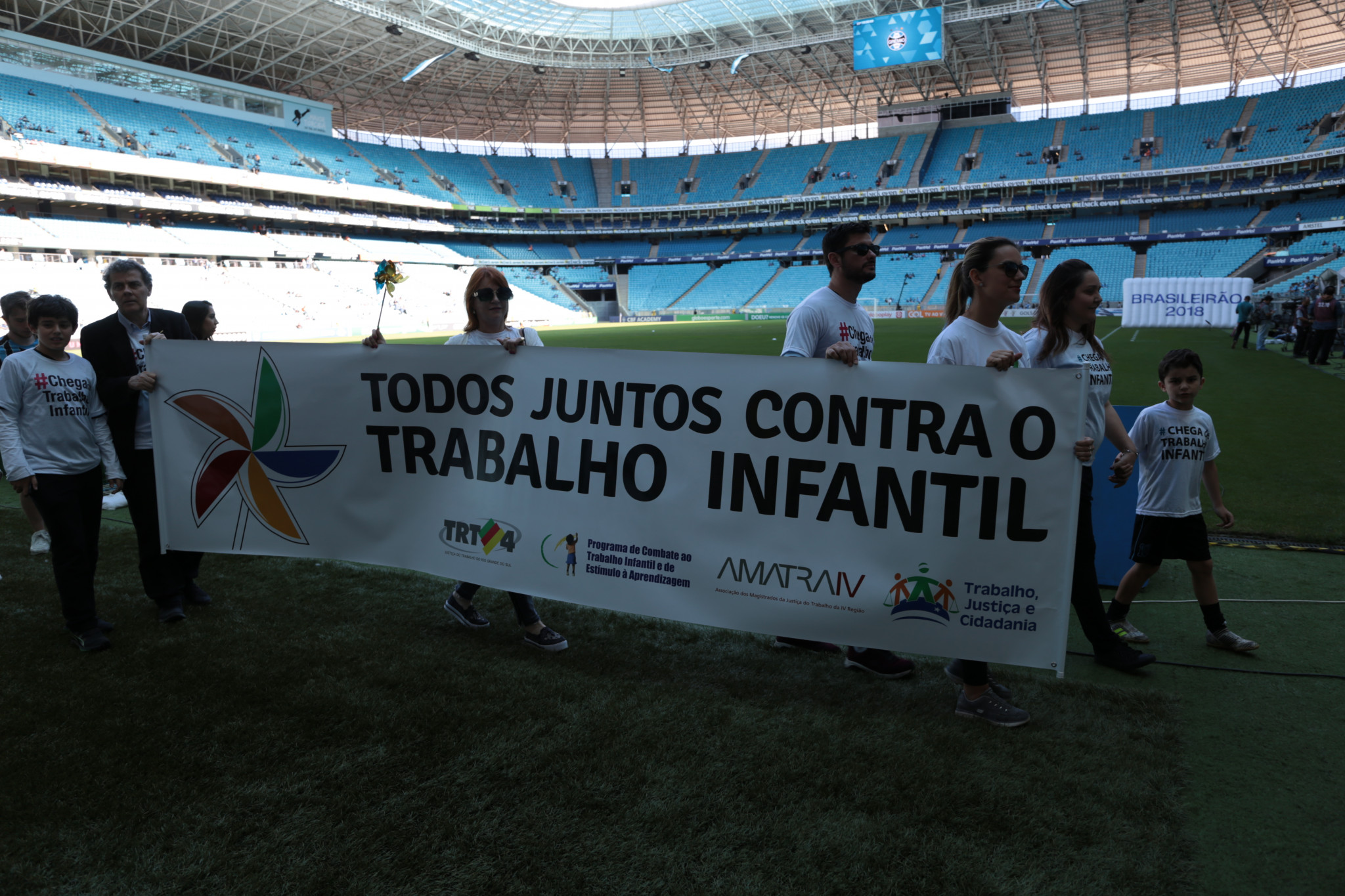 Rodada do Brasileirão vai ser marcada por campanha de combate ao