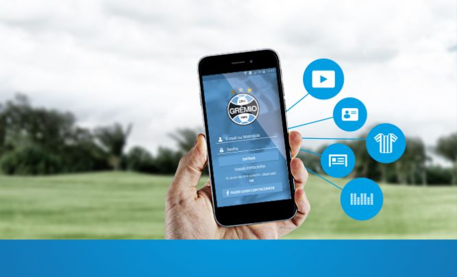 Grêmio lança novo App com gamificação, interatividade e conteúdos