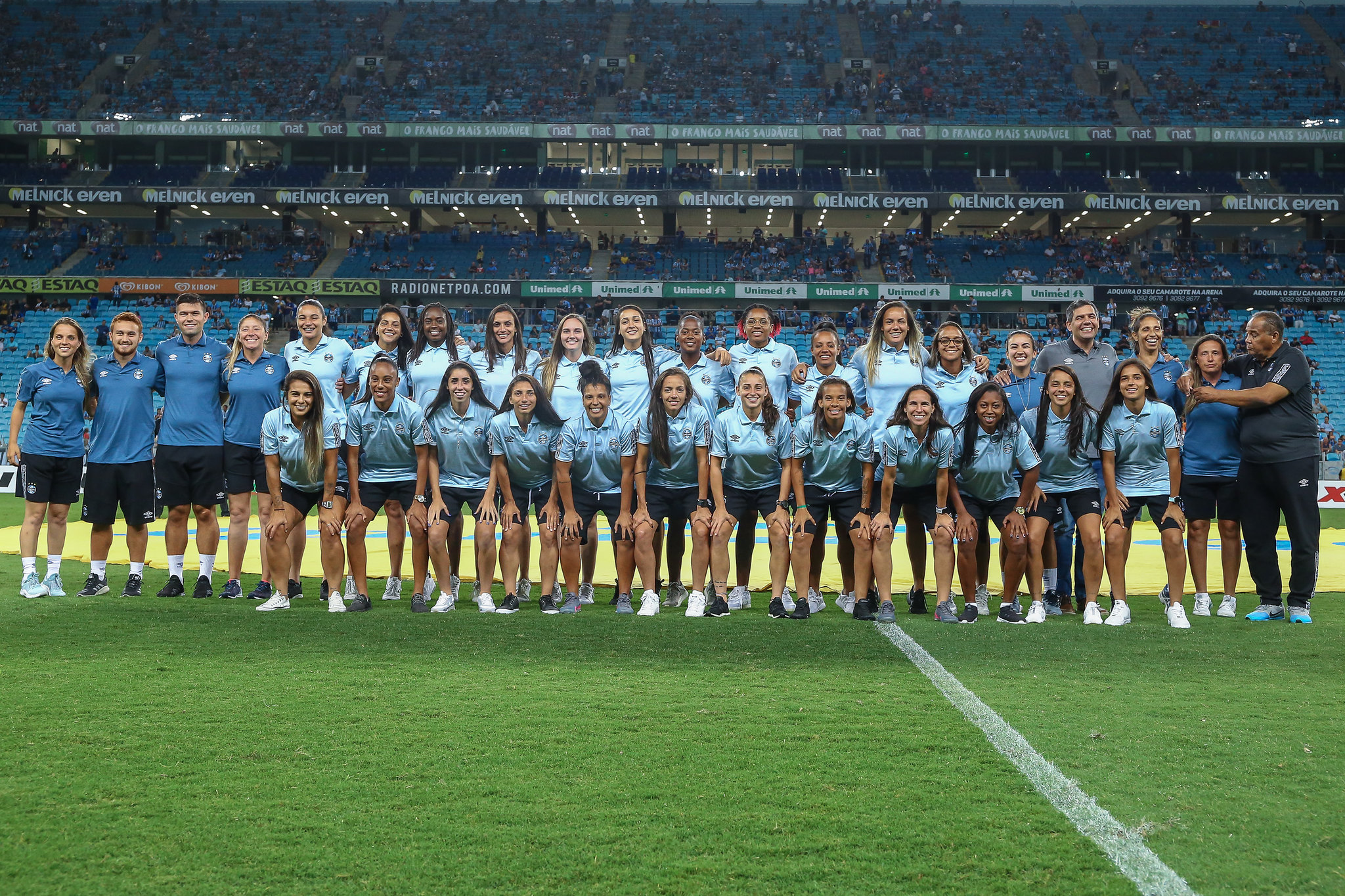 Gurias Gremistas empatam com Internacional e decidem Gauchão na Arena