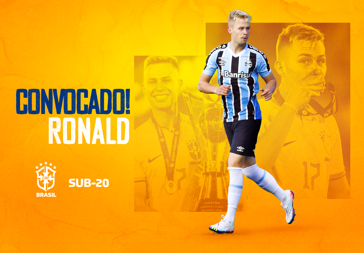 Volante Ronald é convocado para a Copa do Mundo FIFA Sub20