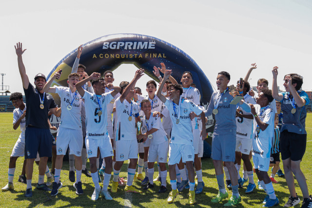 Sub13 do Grêmio participa de competição nacional em BH - São