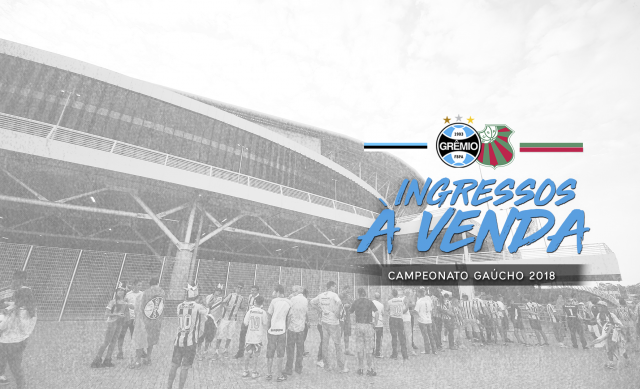 As vendas para o jogo entre Grêmio e São Paulo começam nesta terça-feira –  Arena do Grêmio