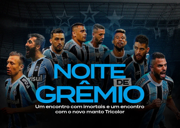Noche Grêmio – El partido festivo incluirá un encuentro de los ídolos y el lanzamiento de la nueva camiseta tricolor