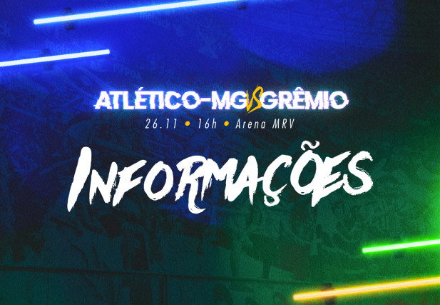 Atlético-MG x Grêmio: estatísticas e informações do jogo pela 35ª